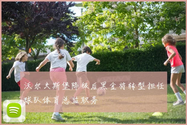 沃尔夫斯堡降级后黑金将转型担任球队体育总监职务